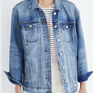 Madewell Oversized Jean Jacket
